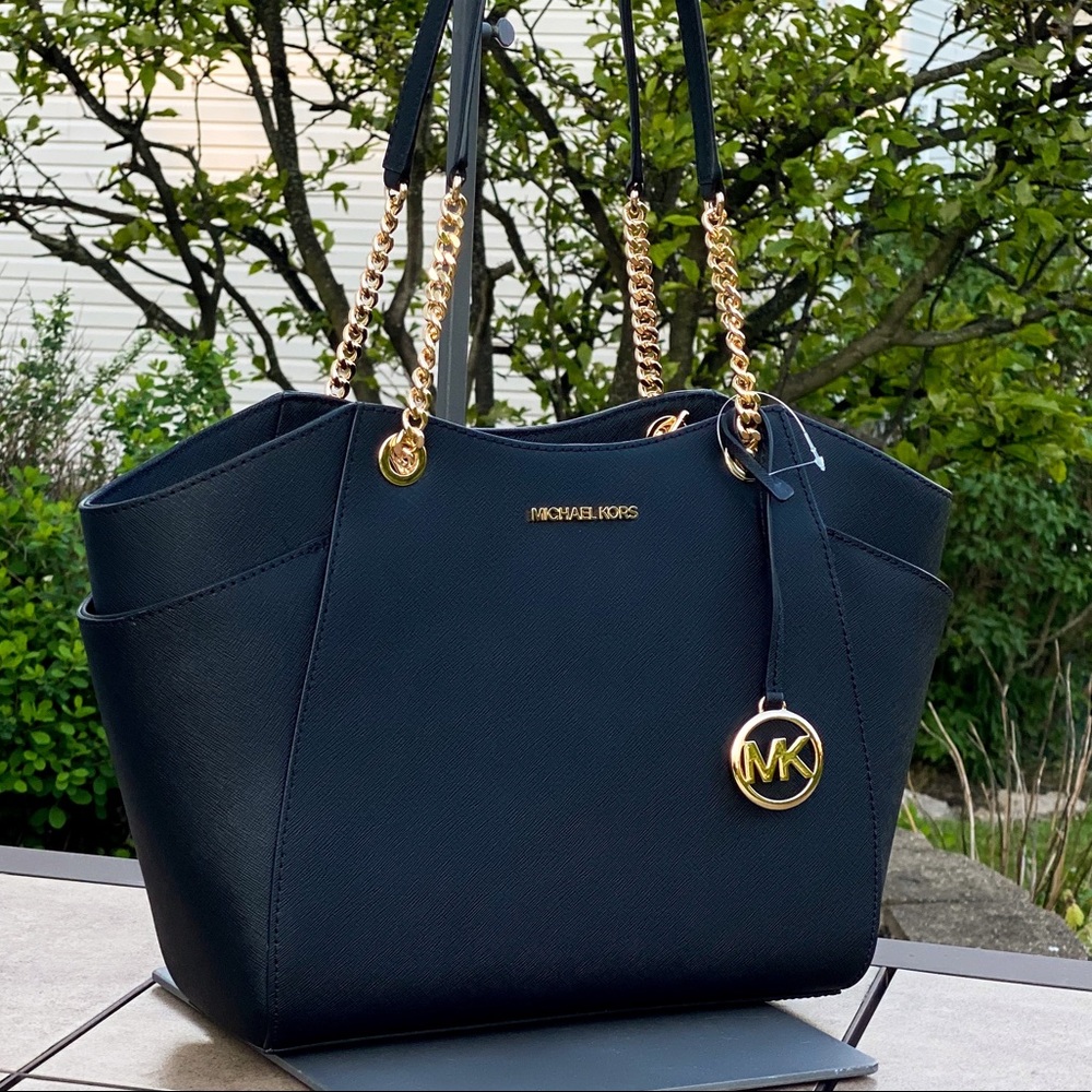NWT Michael Kors Jet Set Chain Shoulder Tote - Picture 2 of 5